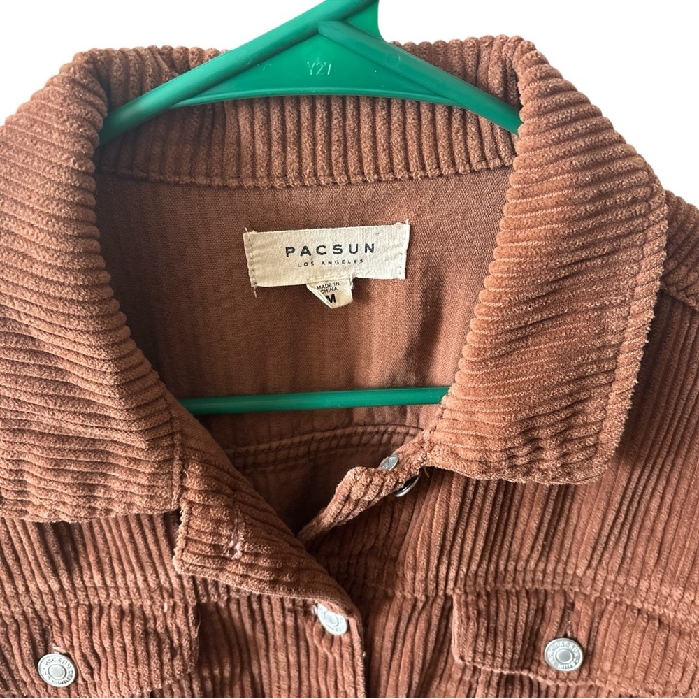 PacSun Brown Corduroy Jean Jacket - Picture 4 of 5